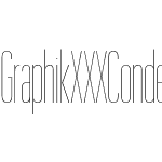 Graphik XXX Condensed