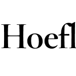 Hoefler Titling