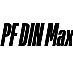 PF DIN Max