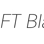 FT Blank Grotesk