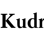 Kudryashev Bold