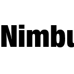 Nimbus Sans Novus Cond