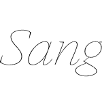 SangBleu Kingdom Air Italic