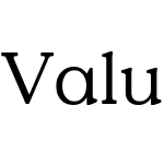 Value Serif Pro