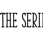 The Serif Hand