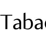 TabacGlamG4-Regular