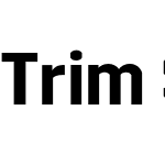 Trim