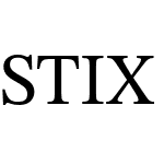 STIX Two Math