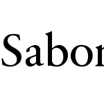 Sabon Next LT Pro