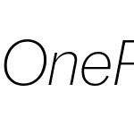 OnePlus Sans Text