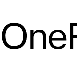 OnePlus Sans Text