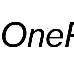 OnePlus Sans Text