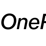 OnePlus Sans Text