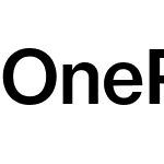 OnePlus Sans Text