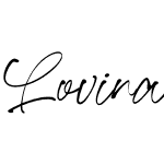 Lovina Script