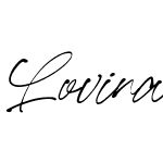 Lovina Script