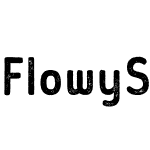 Flowy Sans