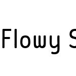 Flowy Sans