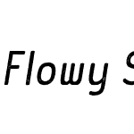 Flowy Sans