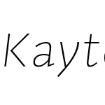 Kaytek Sans