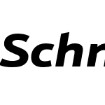 Schnebel Sans ME Expand