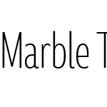 Marble Text Condensed