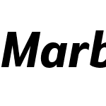 Marble Text Wide