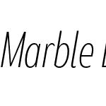 Marble Display Condensed