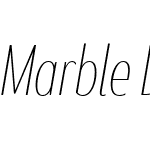 Marble Display Condensed