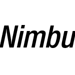 Nimbus Sans Novus Cond