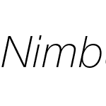 Nimbus Sans Novus