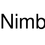 Nimbus Sans L