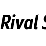 Rival Sans Narrow