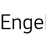 EngelNewSans