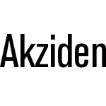 Akzidenz-Grotesk Pro