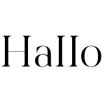 Hallosca Serif Typeface