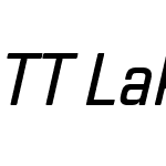 TT Lakes Neue Condensed