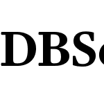 DB Serif
