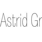 Astrid Grotesk