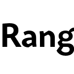 Range Sans