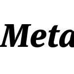 Meta Serif Pro