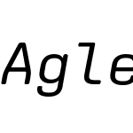 Aglet Mono