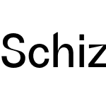 Schizotype Grotesk