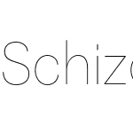 Schizotype Grotesk