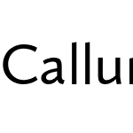 Calluna Sans