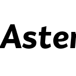 Asterisk Sans Pro