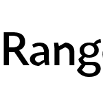 Range Sans