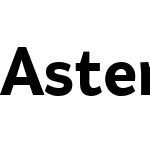 Asterisk Sans Pro