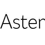 Asterisk Sans Pro