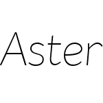 Asterisk Sans Pro